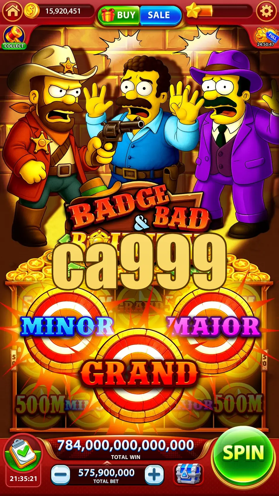 ca999 Login